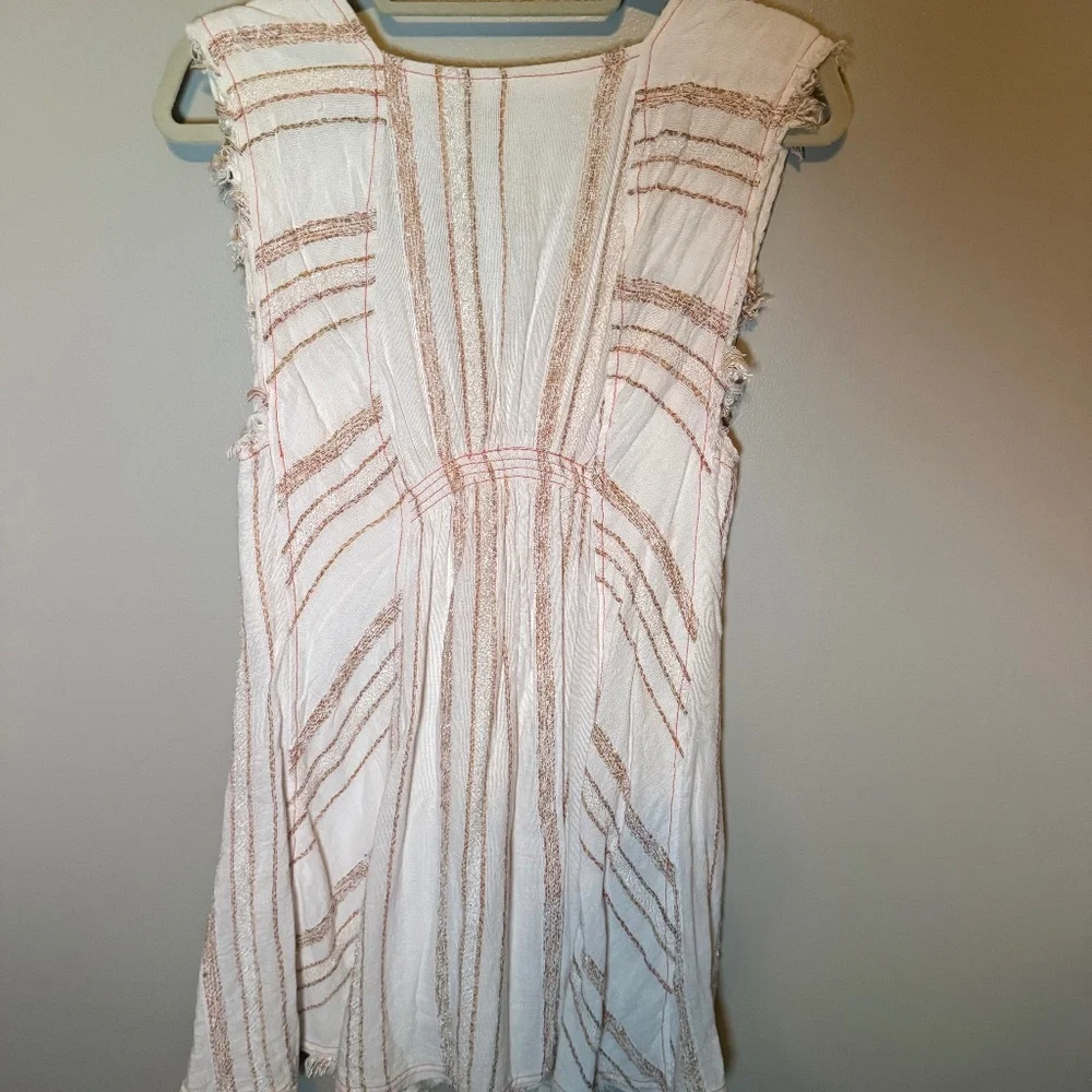 LIKE NEW Free People Cactus Flower Mini Dress with pockets! sz XS